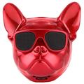 5.3 Inch Bluetooth Bulldog Speaker - Wireless Dog Head Speaker - Portable Bluetooth Stereo Speaker - Stereo Subwoofer Cool Styling - for Personalized People Home Parties