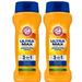 Arm & Hammer Ultra Max w/Baking Soda 3 in 1 Bodywash Shampoo Conditioner (Fresh scent) 15 oz Each |Pack of 2