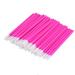50PCS/Set Disposable Lip Brush Lipgloss Lipstick Applicator Makeup Cosmetic Tool(Pink)