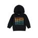 TheFound Toddler Baby Boys Hoodie Long Sleeve Hooded Pullover Letter Print Fall Casual Sweatshirt