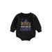 Xkwyshop Cute Baby Halloween Clothes with Witch Print for Toddler Sweatshirt Rompers