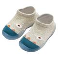 Funicet First Walker Baby Boys Girls Shoes Infant Toddler Footwear Newborn Prewalker Non-Slip Baby Shoe-Socks Gray 18 Months-2.5 Years