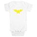 Infant s Wonder Woman Original Logo White 18 Months
