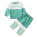 ZRBYWB Toddler Boys Clothing Sets Long Sleeve Letter Print Tops Pants Child Kids 2 Piece Set Outfits Kids Fall Winter Clothes Kids Clothes