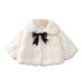 Toddler Boys Girls Jacket Kids Child Baby Long Sleeve Patchwork Solid Bowknot Winter Coats Outer Outwear Outfits Clothes Size 3-4T