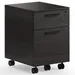 BDI Furniture Linea Office - Mobile File Pedestal - 6227 CRL