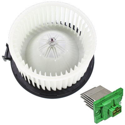 2011 Kia Optima Blower Motor Kit, With Motor Wheel, With Climate Control, includes Blower Motor Resistor