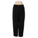 Dolce & Gabbana Khaki Pant: Black Solid Bottoms - Women's Size 38