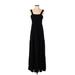 Ann Taylor LOFT Casual Dress - Maxi: Black Dresses - New - Women's Size X-Small