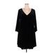 Torrid Casual Dress: Black Solid Dresses - Women's Size 4X Plus