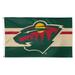 WinCraft Minnesota Wild 3' x 5' Team Stripe Deluxe Single-Sided Flag