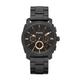 Fossil Machine Chronograph Black Stainless Steel Bracelet Men's Watch FS4682