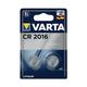 Varta CR2016 Lithium Coin Cell Battery (Pack of 2) 06016101402