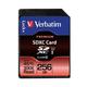 Verbatim SD SDXC (256GB) Memory Card Class 10 10MB/s - 44026