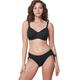 Bügel-Bikini-Top TRIUMPH "Summer Glow W 01 sd" Gr. 48, Cup E, schwarz (black) Damen Bikini-Oberteile Ocean Blue