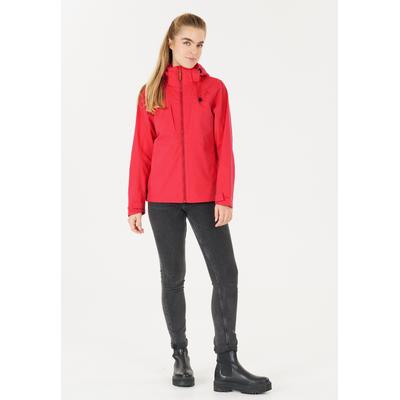 Outdoorjacke WHISTLER "Downey", Damen, Gr. 44, rot, 65% Polyester, 35% Baumwolle, unifarben, sportlich, normal, hoch geschlossener Ausschnitt, Langarm, Jacken, mit getapten Nähten Image