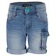 Shorts BLUE SEVEN "kl Kn JogJeans Shorts" Gr. 104, N-Gr, blau (jeansblau orig) Jungen Hosen Shorts
