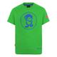 T-Shirt TROLLKIDS "KIDS TROLL T" Gr. 176, bright green, blue Kinder Shirts T-Shirts