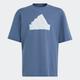 T-Shirt ADIDAS SPORTSWEAR "U FI LOGO T" Gr. 164, prloin, halblu Kinder Shirts T-Shirts
