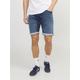 Shorts JACK & JONES PLUSSIZE "JJIRICK JJICON SHORTS GE 341 I.K SN PLS" Gr. 46, N-Gr, blau (blue denim) Herren Hosen Shorts