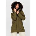 Sommerjacke ALIFE & KICKIN "ArlettaAK A Parka Damen Übergangsjacke, Jacke" Gr. L, grün (balsam) Damen Jacken Übergangsjacken