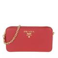 Prada Crossbody Bags - Mini Shoulder Bag Leather - in red - für Damen