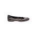 Born Handcrafted Footwear Flats: Brown Solid Shoes - Women's Size 7 - Round Toe