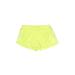 Active by Old Navy Athletic Shorts: Yellow Solid Activewear - Women's Size Small