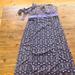 Athleta Dresses | Athleta Halter Top Sun Dress | Color: Black/Purple | Size: 10