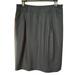 Burberry Skirts | Burberry Black Cashmere Angora Wool Blend Pleated Pockets Pencil Skirt Size 10 | Color: Black | Size: 10