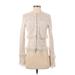 Club Monaco Wool Coat: Short Ivory Jackets & Outerwear - Women's Size X-Small