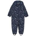 Color Kids - Baby Softshell Suit AOP - Overall Gr 104 blau