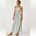 Anthropologie Dresses | Anthropologie Tie Back Halter Maxi Dress Size Xs Mint Green Lightweight | Color: Green | Size: Xs