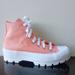 Converse Shoes | Converse Women's Ctas Lugged Hi Platform Sneaker In Such A Lovely Pink Quartz | Color: Pink/White | Size: Various