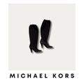Michael Kors Shoes | Michael Kors High Heel Boots Black | Color: Black | Size: 8