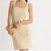 J. Crew Dresses | Fitted Lightweight Chino Dress Jcrew | Color: Cream/Tan | Size: 14
