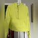 Lululemon Athletica Tops | Lululemon Scuba Oversized Half-Zip Hoodie | Color: Yellow | Size: M/L