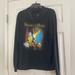 Disney Tops | Disney Beauty And The Beast Funnel Neck Top Size Xl | Color: Black | Size: Xl