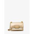 Michael Kors Bags | Michael Michael Kors Heather Extra-Small Metallic Leather Crossbody Bag One Size | Color: Gold | Size: Os