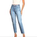 Levi's Jeans | Levi’s Wedgie Women's Plus Distressed High-Rise Ankle Skinny Jeans Sz 20w | Color: Blue | Size: 20w