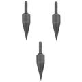 Mipcase 3pcs Hammer Drill Bit Step Cone Drill Bit Rotary Tool Log Splitter Screw Cone Drill Bits Cone Bit Hole Firewood Wood Drill Bit To Rotate Electric Hammer Bit Ladder