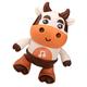 HEMOTON 3pcs Electric Dancing Cow Funny Calf Toy Early Learning Toy Electric Toy Walking Calf Model Crawling Learning Toy Playset Toys Teaching Tools Child Magnetic Robot Plastic