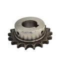 Gear teeth spiral bevel gear 1pcs 24 Teeth 08B Industrial Drive Sprocket Wheel Steel Chain Gear 24T Keyway Bore 20 22 24-40mm (Size : 35mm (keyway 10mm), Color : 24 Teeth)