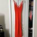 Michael Kors Dresses | Bright Orange Red Small Michael Kors Knit Maxi Dress | Color: Red | Size: S