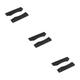 BESPORTBLE 6 Pcs Barbell Pad Raises Loaded Plates Barbell Deadlift Wedge Barbell Plate Wedge Loaded Barbell Plates Deadlift Bar Jack Dumbbell Cushion Deadlift Jack Portable Tie Rod Silica Gel