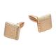 Square Pattern Cufflinks Cufflinks Men's Matching Dress Cufflinks Shirt Business Wear Jewelry