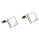 Square Shell Cufflinks French Dress Sleeve Nail Dress Cuffs