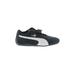 Puma Sneakers: Black Print Shoes - Women's Size 6 1/2 - Almond Toe