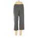 Lands' End Sweatpants - Mid/Reg Rise: Gray Activewear - Women's Size Large