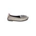 Spring Step Flats: Silver Shoes - Women's Size 40 - Round Toe